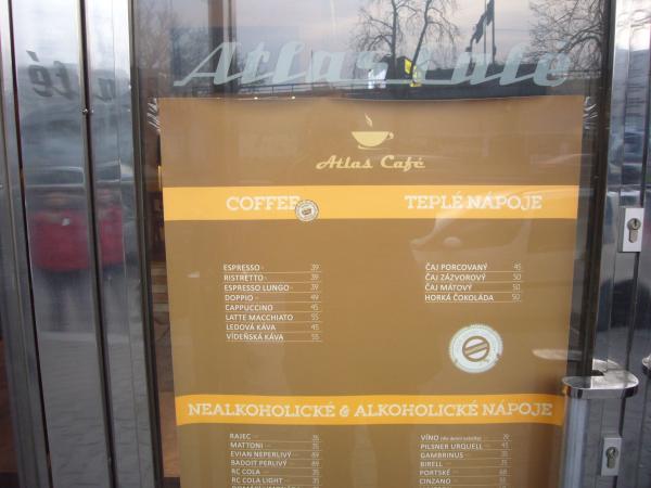 Atlas Café - kávové nápoje